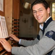 Organist Peter van Nes, Sionskerk, Zeist